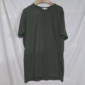 Gustin Made in California USA Heather Crewneck SS Shirt - Green - XXL*